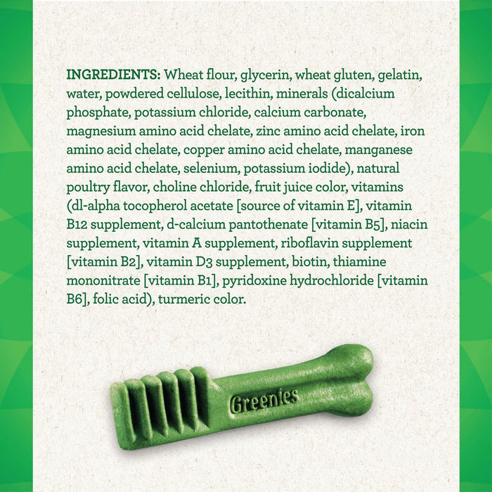 Greenies Original Large Dental Dog Treats