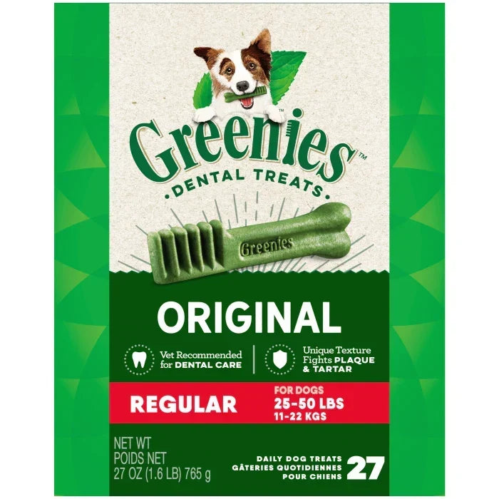 Greenies Original Regular Dental Dog Treats