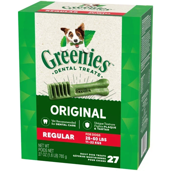 Greenies Original Regular Dental Dog Treats