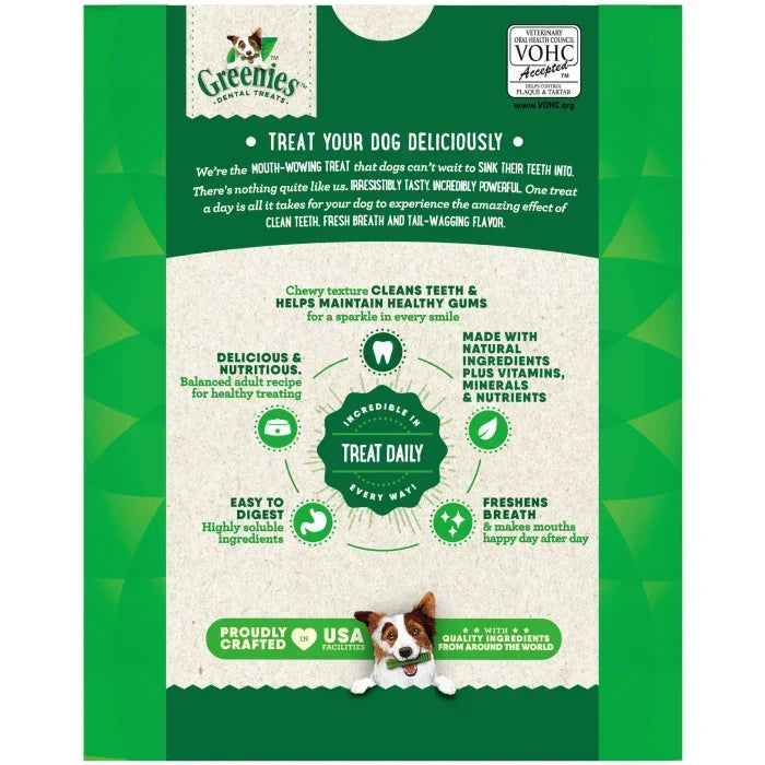 Greenies Original Regular Dental Dog Treats