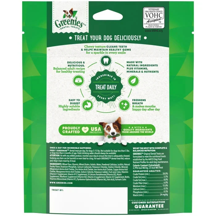 Greenies Original Teenie Dental Dog Treats