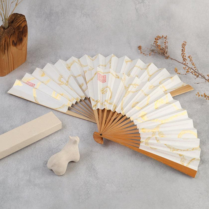 [HAND FAN]  ARABESQUE PATTERN | KARAKAMI | KARAGEN