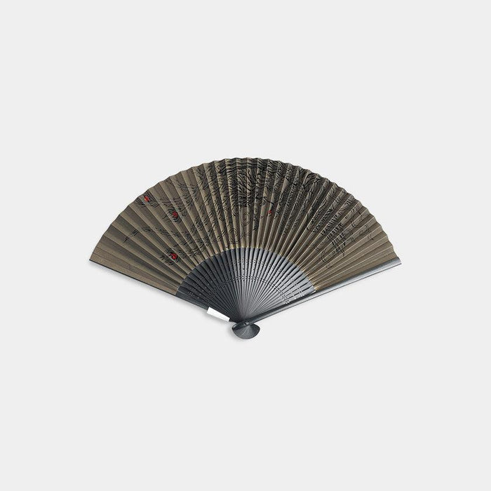 [HAND FAN] MEN'S LEGENDARY PHOENIX (WITH FAN BAG) | NAGOYA FOLDING FAN | SUEHIRODO