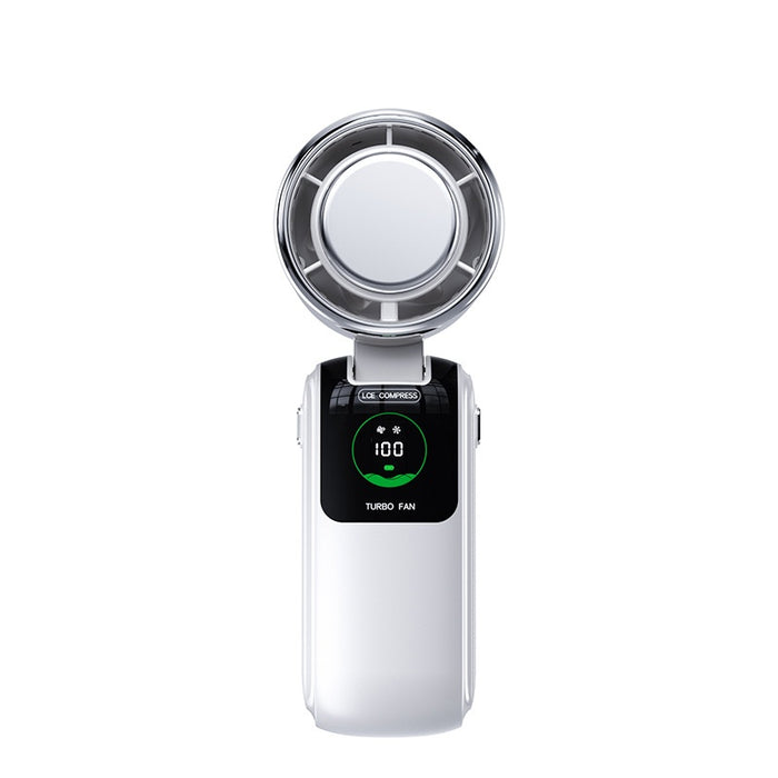 Handheld Turbo Fan with Ice Pack
