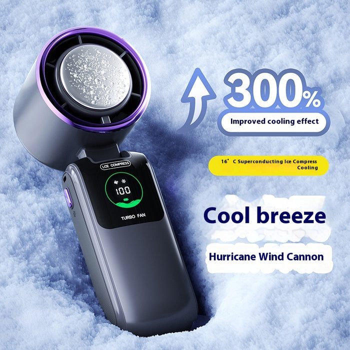 Handheld Turbo Fan with Ice Pack - photo 2