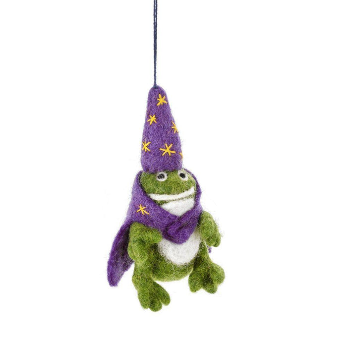 Handmade Frog Wizard - Ruby & Grace