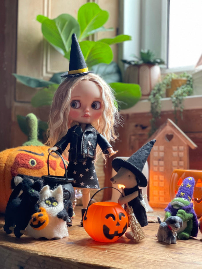 Handmade Frog Wizard Halloween