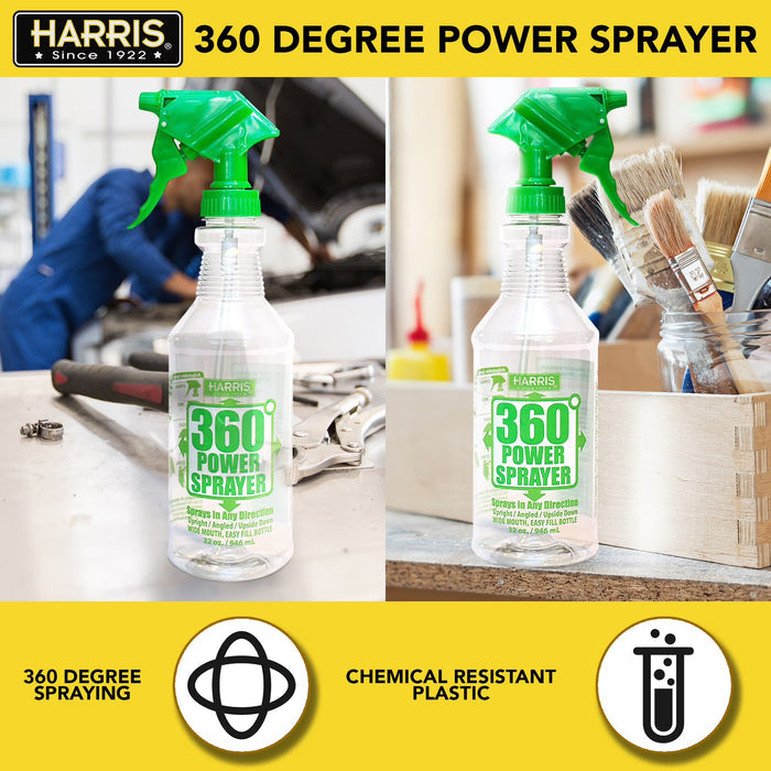 Harris 360 Power Adjustable Spray Tip Hand Held Sprayer 32 oz.