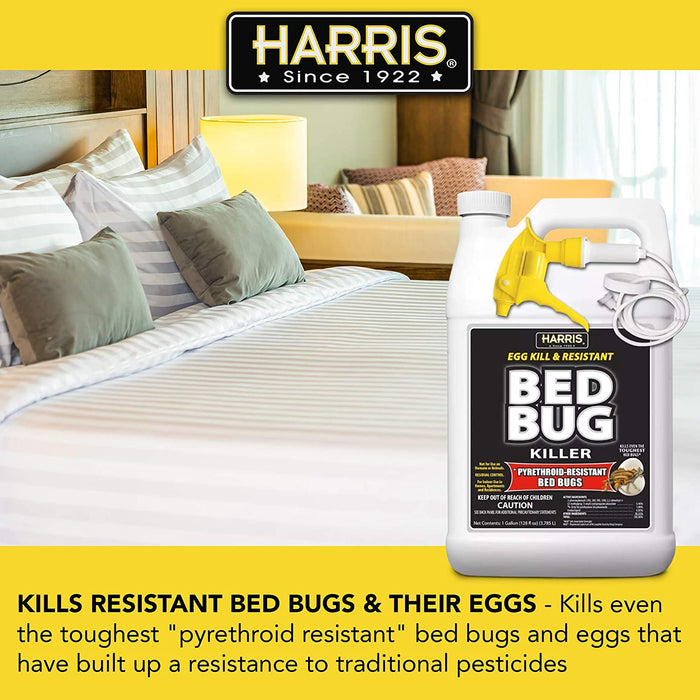 Harris Bed Bug Killer Extended Black Gallon Harris