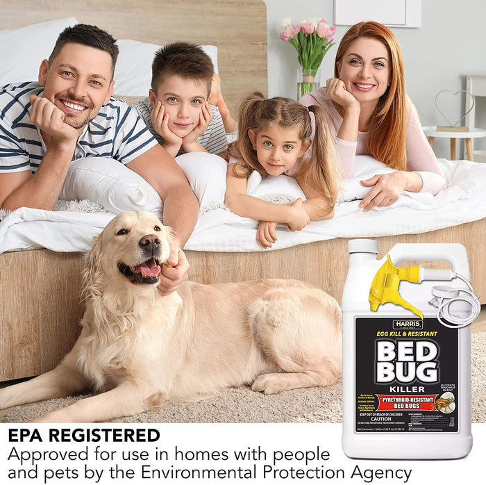 Harris Bed Bug Killer Extended Black Gallon Harris