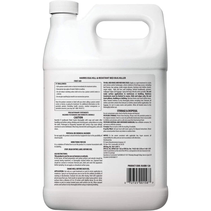 Harris Bed Bug Killer Extended Black Gallon Harris