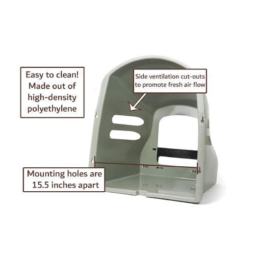 Harris Farms Plastic Nesting Box for Chickens