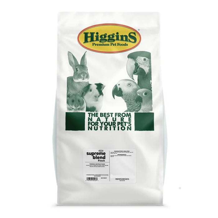 Higgings Supreme Finch Food 50 lbs. Natural Seed Blend for Healthy Birds