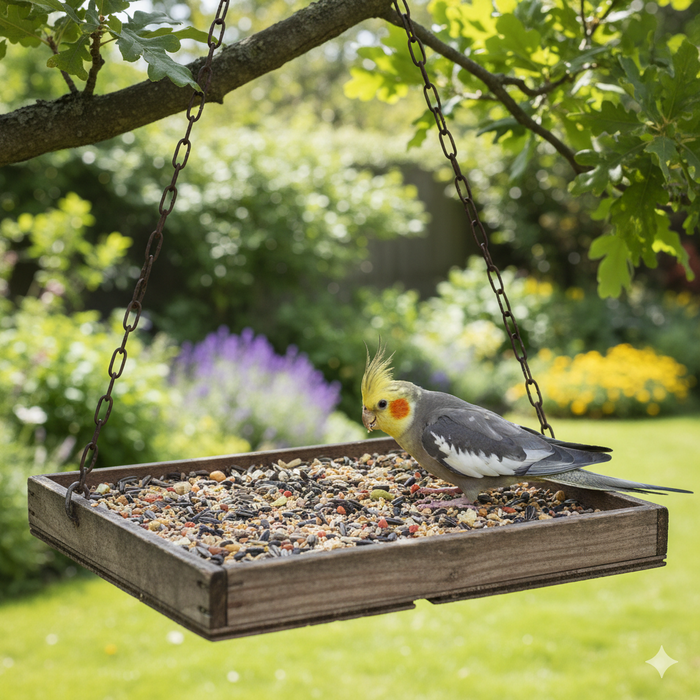 Higgins Vita Seed Cockatiel Food 2.5 lb Premium Seed Blend w/ Probiotics & DHA