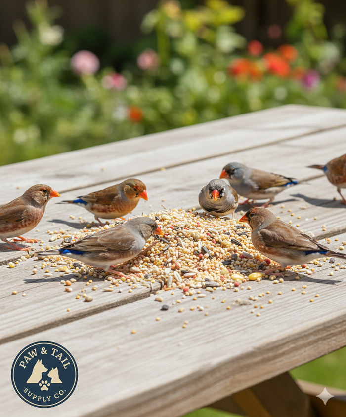 Higgins Vita Seed Finch Food 2 lbs. Premium Natural Seeds Vitamins & Minerals