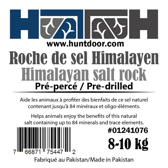 Himalayan salt 8-10kg with hole