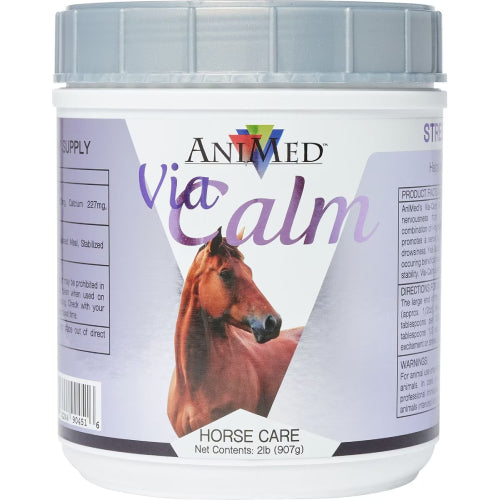 Horse Animed Via Calm Calming Supplement Powder 2lbs.