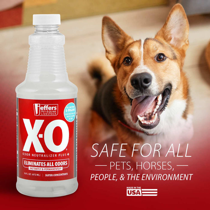 Horse Jeffers X-o Pet Odor Neutralizer Plus + Cleaner Concentrate