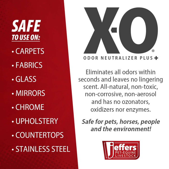 Horse Jeffers X-o Pet Odor Neutralizer Plus + Cleaner Concentrate
