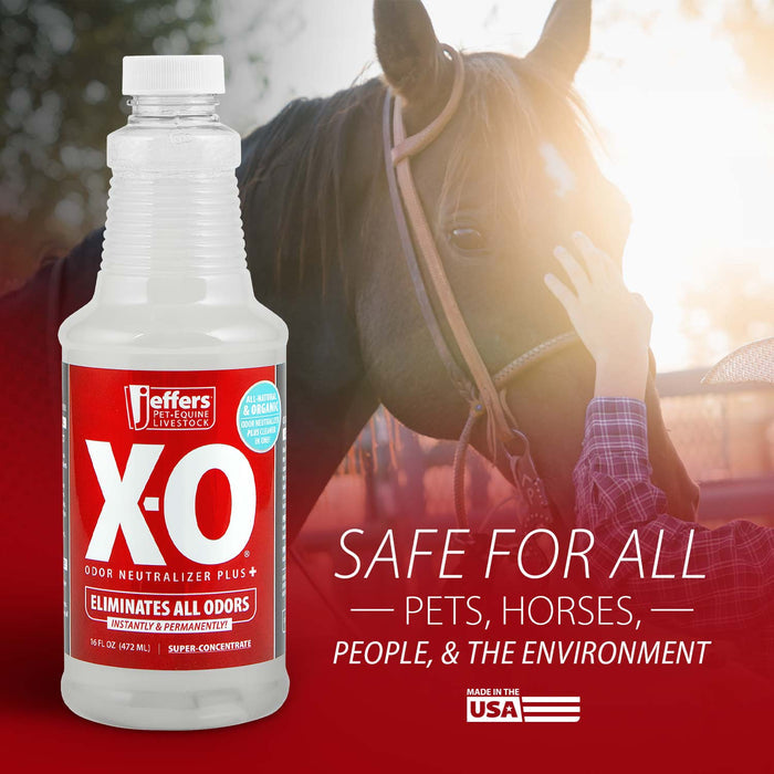 Horse Jeffers X-o Pet Odor Neutralizer Plus + Cleaner Concentrate