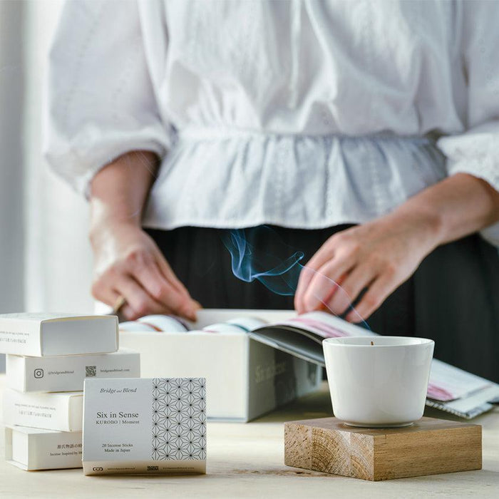 [INCENSE] SIX IN SENSE STICKS 100% NATURAL HANDMADE | FRAGRANCE FORMULATION | BRIDGE AND BLEND