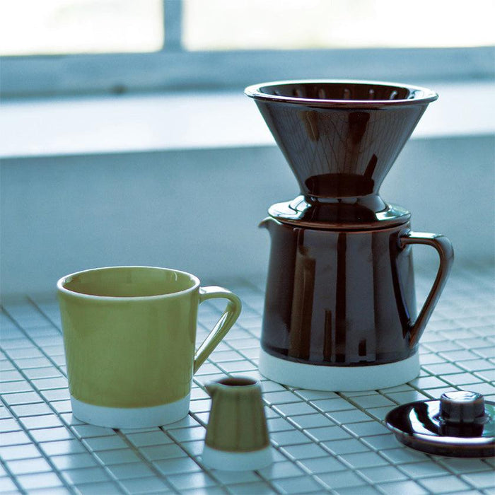 [JAPANESE TEA POT] ES POT AME GLAZE | HASAMI WARES| SAIKAI TOKI