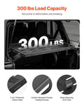 Rear Trunk Cargo Rack, For 2007-2024 Wrangler JK, 300 Lbs Capacity, Carbon Steel Basket Tray Interior Storage Luggage Carrier With Net, Shelf Stand Organizer For Camping Trip Gear, Black