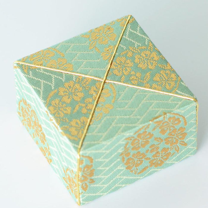 [JEWELRY CASE] AJIRO RING CASE (GREEN) | EDO ART DOLLS | KAKINUMA DOLLS