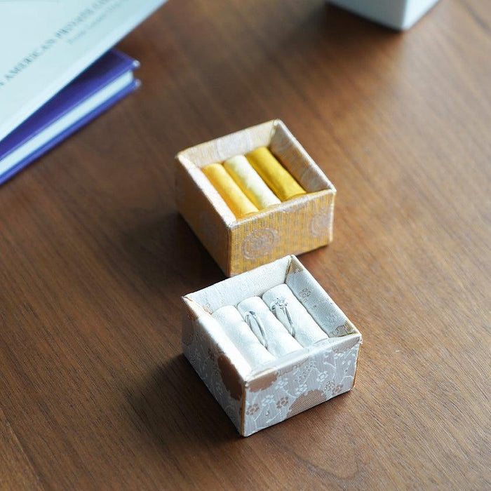 [JEWELRY CASE] AJIRO RING CASE (WHITE) | EDO ART DOLLS | KAKINUMA DOLLS