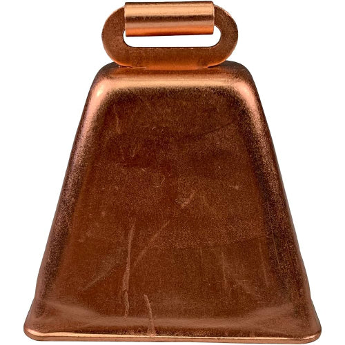Kentucky Long Distance Cowbell with Roller Eye Copper Finish 3-7/8" 2-Pack