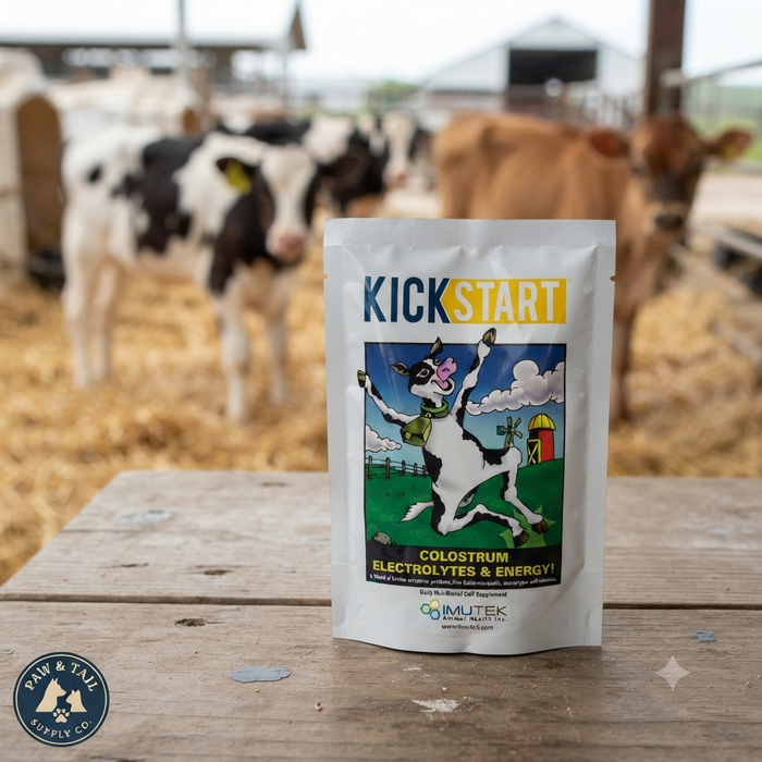 Kick Start Calf Nutritional Supplement Packet 100 Gm Electrolytes