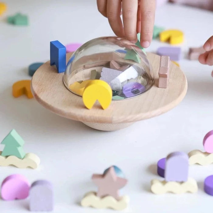 kiko+ Wooden UFO Stacker SOLD OUT - Ruby & Grace