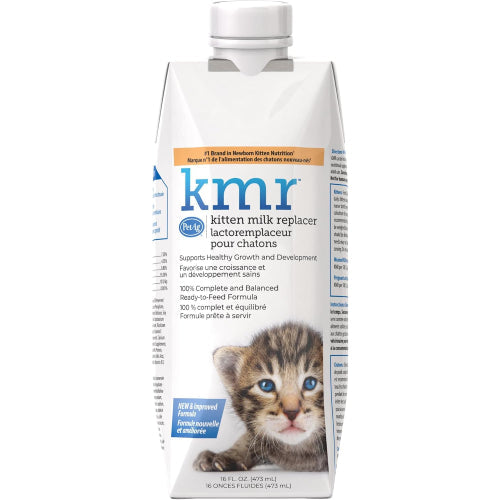 Kitten Feeding Essentials Kit KMR Liquid Milk Replacer & Nursing Bottle Bundle