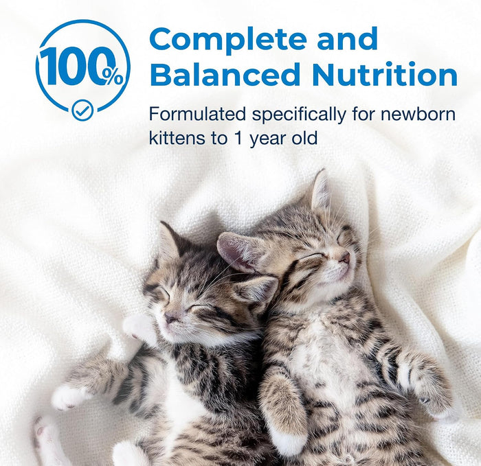 Kitten Feeding Essentials Kit KMR Liquid Milk Replacer & Nursing Bottle Bundle