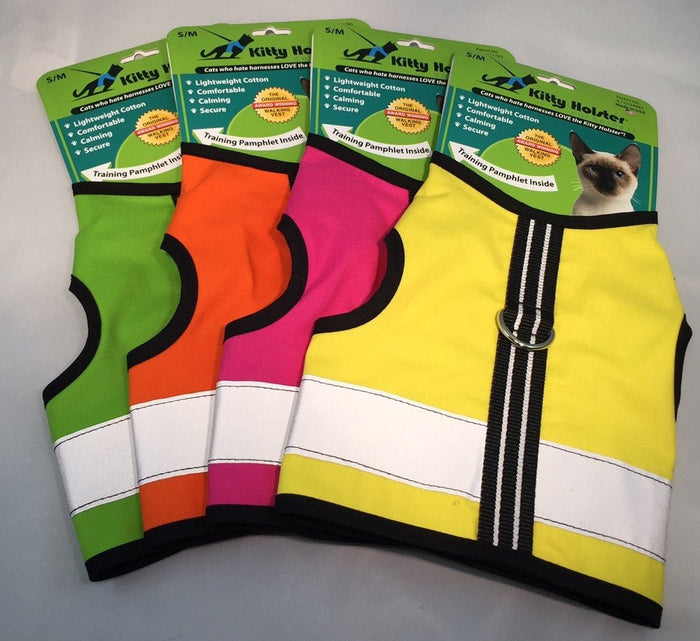 Kitty Holster Cat Harness (Made in USA Reflective Safety Harness)