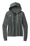 Nike Ladies Gym Vintage Full-Zip Hoodie w/ LOGO Left Chest