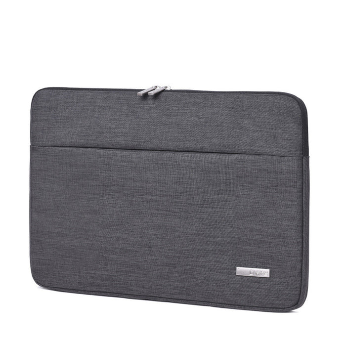 Laptop Sleeve with Front Pocket — Grey & Dark Grey — product photo 2