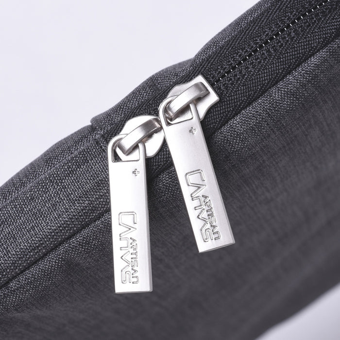 Laptop Sleeve with Front Pocket — Grey & Dark Grey — product photo 5