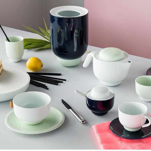 [LARGE PLATE (PLATTER)] PAULINE DELTOUR TRAY (WHITE) | 2016/ | IMARI-ARITA WARES