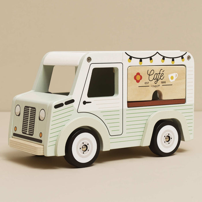 Le Toy Van Mobile Café Van – FSC® Wooden Pretend Play Set NEW ARRIVAL