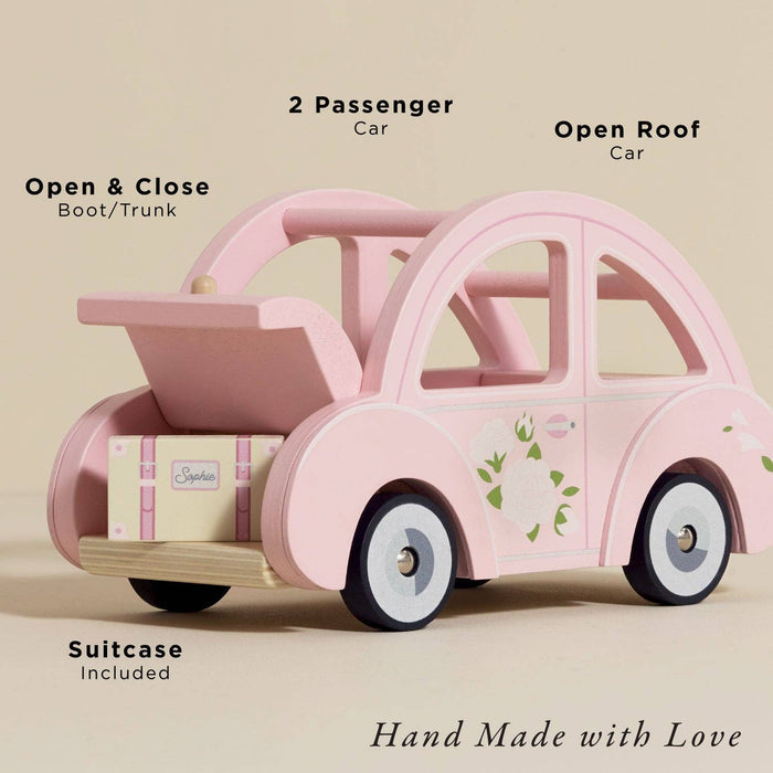 Le Toy Van – Sophie’s Dolls House Toy Car (FSC® Wood): LAST CHANCE