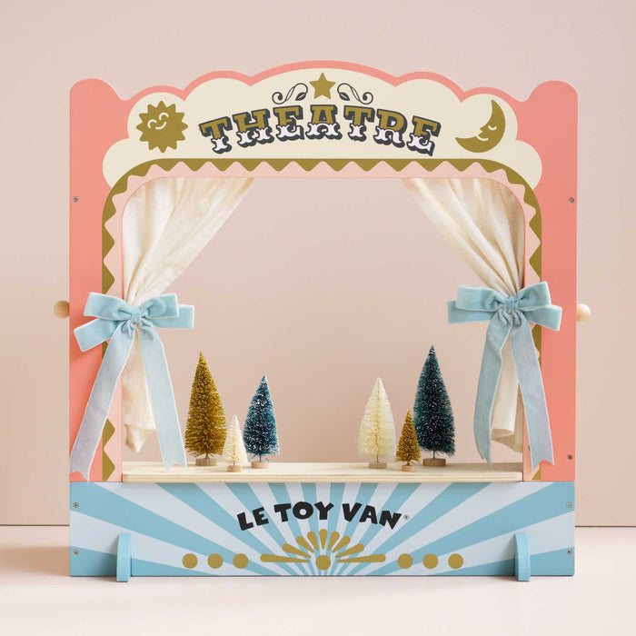 Le Toy Van Tabletop Puppet Wooden Theatre – FSC® Wood: SOLD OUT
