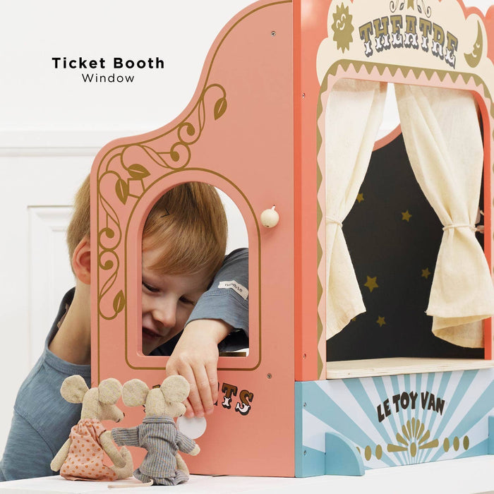 Le Toy Van Tabletop Puppet Wooden Theatre – FSC® Wood: SOLD OUT