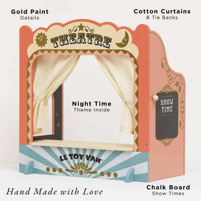 Le Toy Van Tabletop Puppet Wooden Theatre – FSC® Wood: SOLD OUT