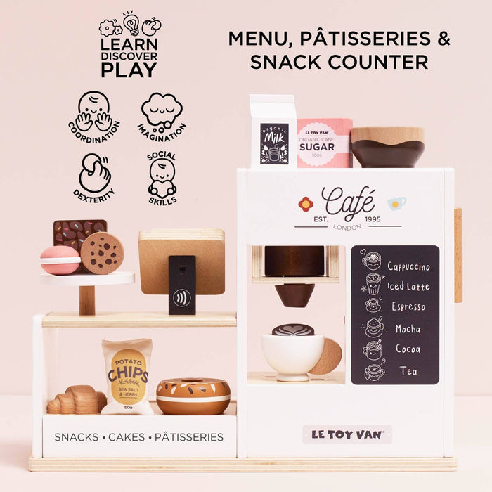 Le Toy Van Wooden Barista Café Shop: LAST ONE