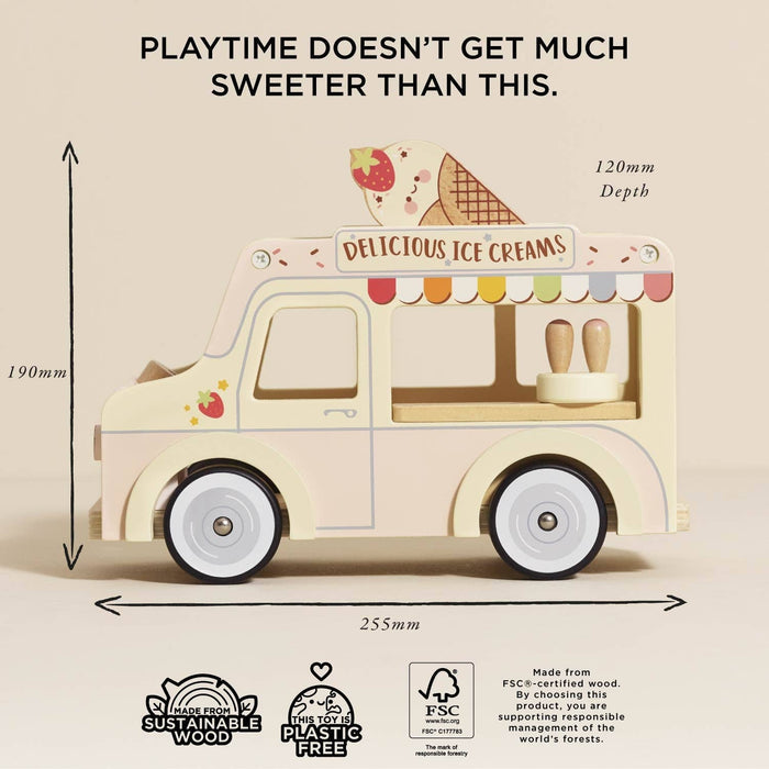 Le Toy Van Wooden Ice Cream Van: SOLD OUT