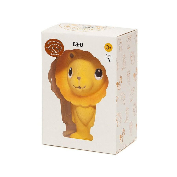 Leo Lion Natural Rubber Teether.