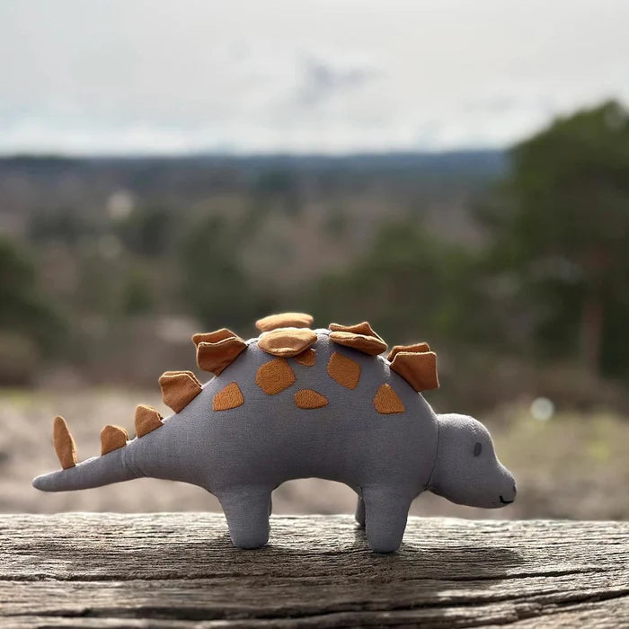 Linen Dinosaur Steggy Stegosaurus NEW ARRIVAL - Ruby & Grace