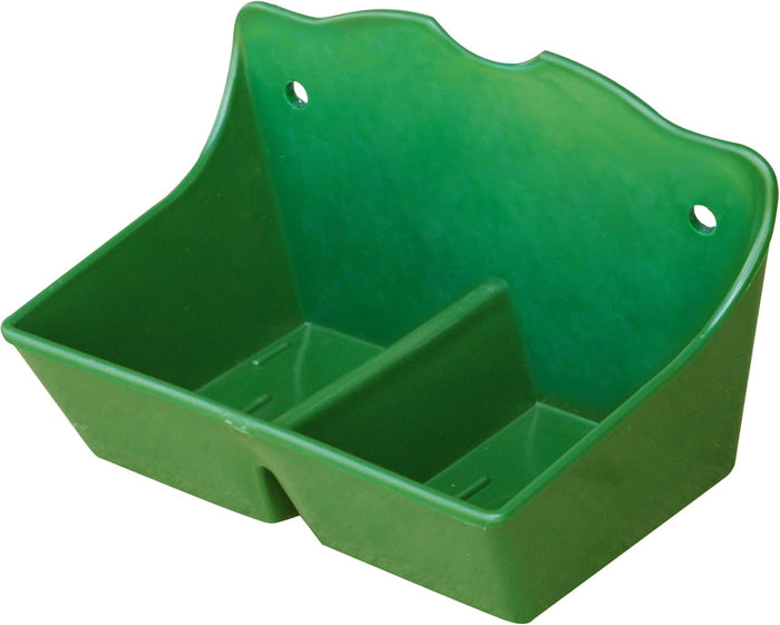Little Giant 1 Quart Mineral Feeder Green Livestock Salt Block Holder Mountable 2PCK