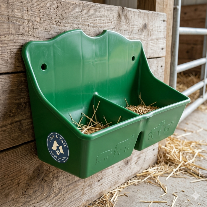 Little Giant 1 Quart Mineral Feeder Green Livestock Salt Block Holder Mountable 2PCK